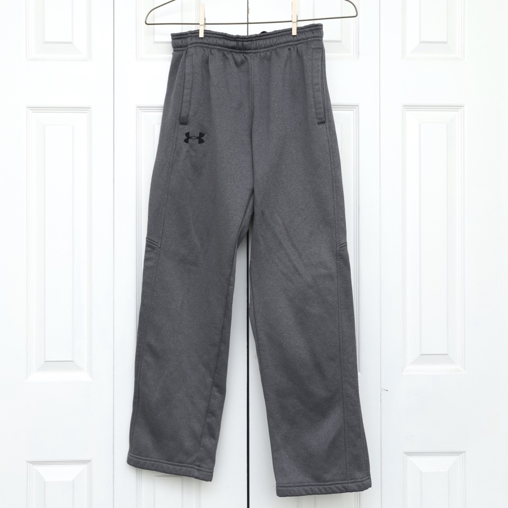 Under Armour Small UA Storm Armour Fleece Pants - Gray